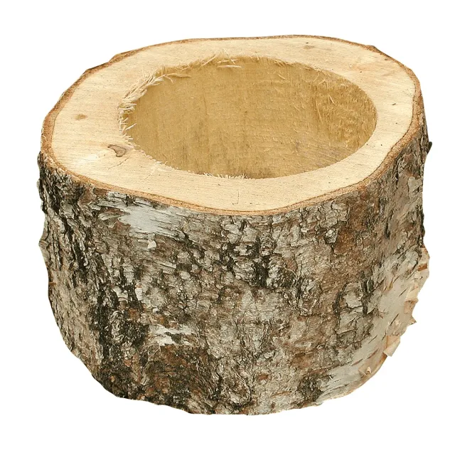 Bounty Paradise Auratus Cup voerbakje berkenhout 10x8 cm