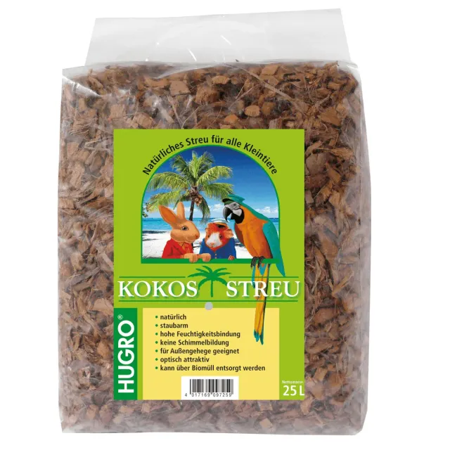 Hugro Kokosstreu bodembedekking grof kokosvezel nestmateriaal