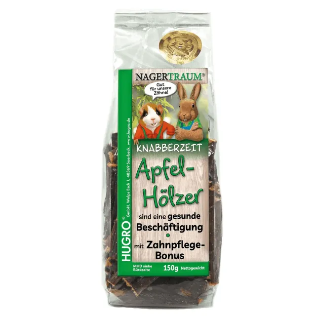 Bounty Paradise NT appel knaaghoutjes 150 gram natuurlijk