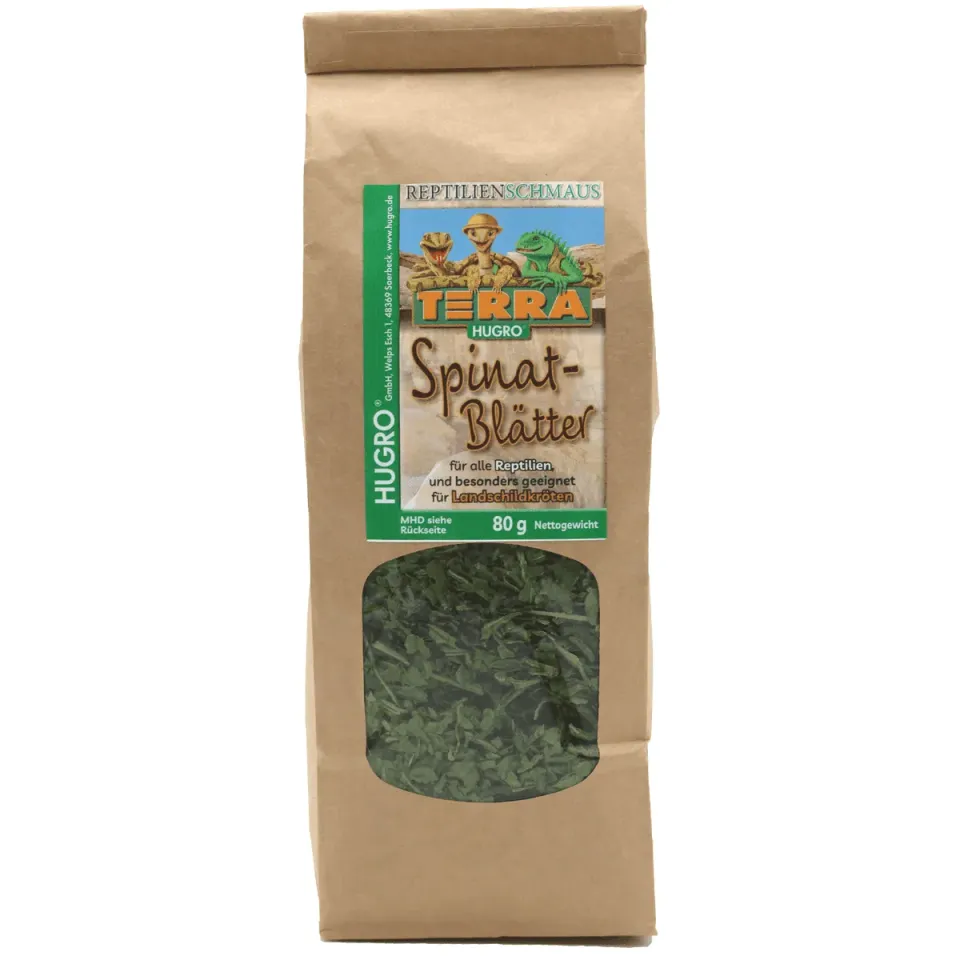 Bounty Paradise TH Spinazieblaadjes voer 80 gram spinazie