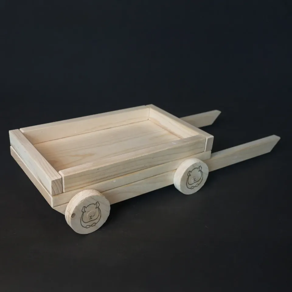 Jouw Cavia Snackwagen M snackhouder hout middel