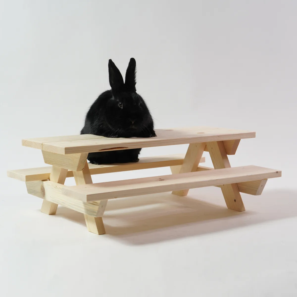 Jouw Konijn Originals Picknicktafel L konijnentafel vuren