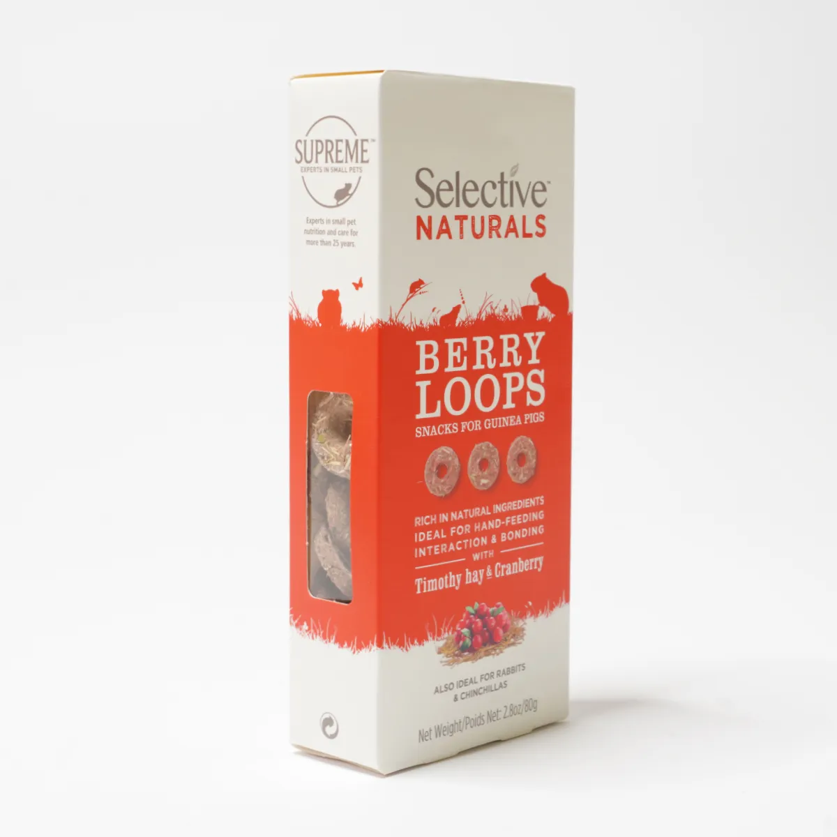 Jouw Konijn Originals Naturals Berry Loops snack bes