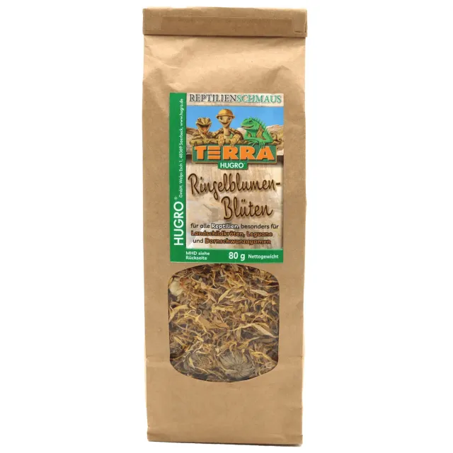 Bounty Paradise TH Ringelblumenblüten snack 80 gr gedroogd