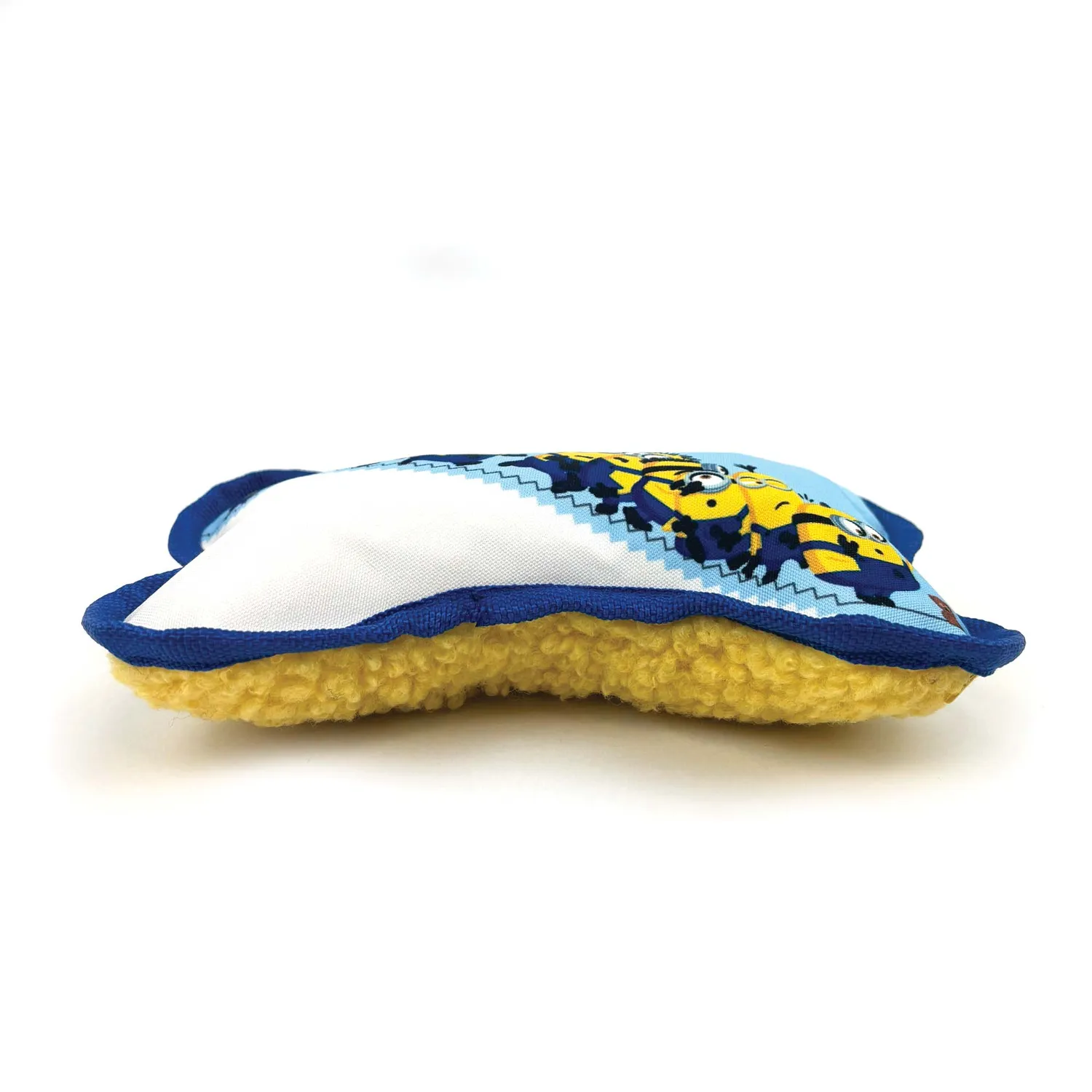 Nature First Minion Canvas Bone hondenbot pluche met pieper