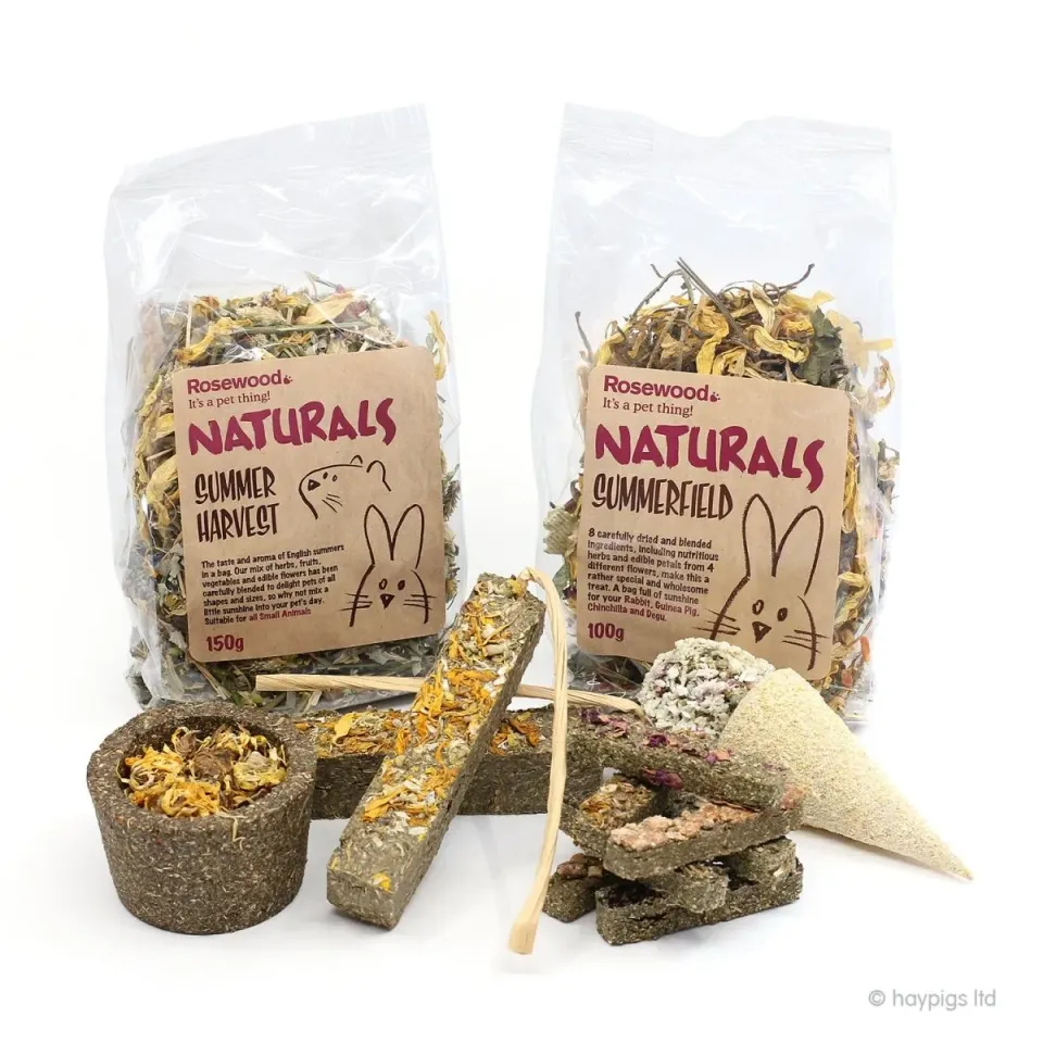 HayPigs Sunshine Treats snackbundel 6-delig bloemen