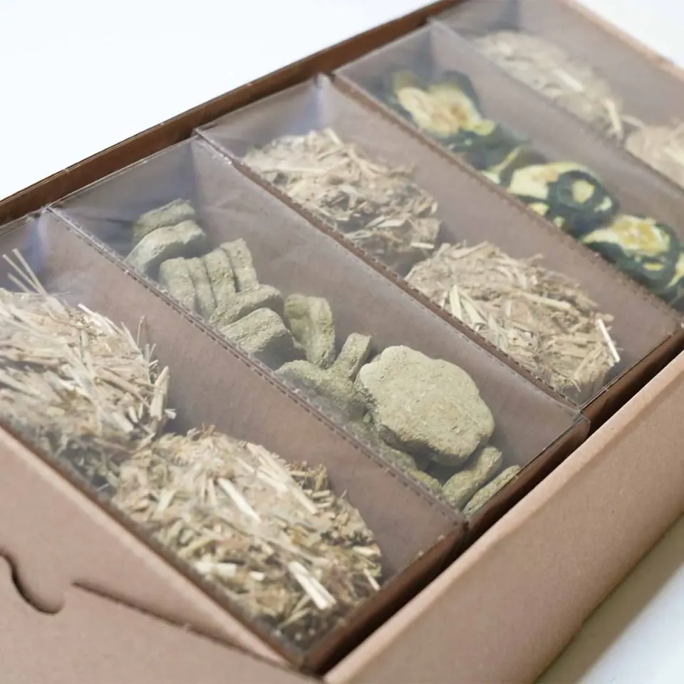 Jouw Konijn Originals Emerald box konijnensnackbox natuurlijk