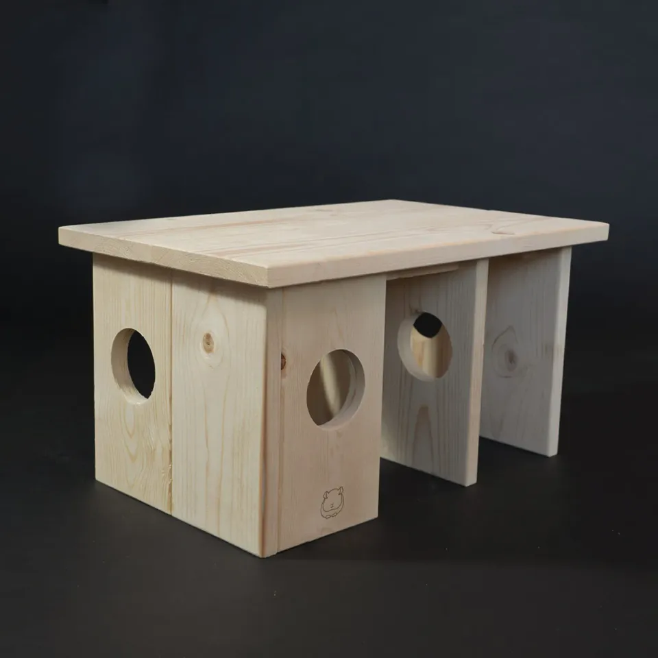 Jouw Cavia Ymir schuilplek S houten vuren voor cavia