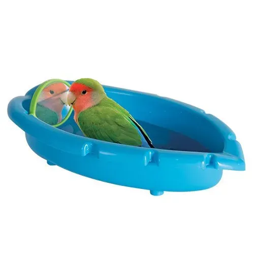 Natures Instinct Birdie Bath Tub vogelbadje met spiegel