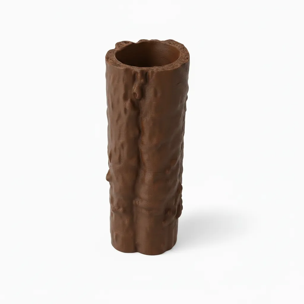 Niborprints Boomstronk Schuilplek klein bruin 16,5 cm tunnel