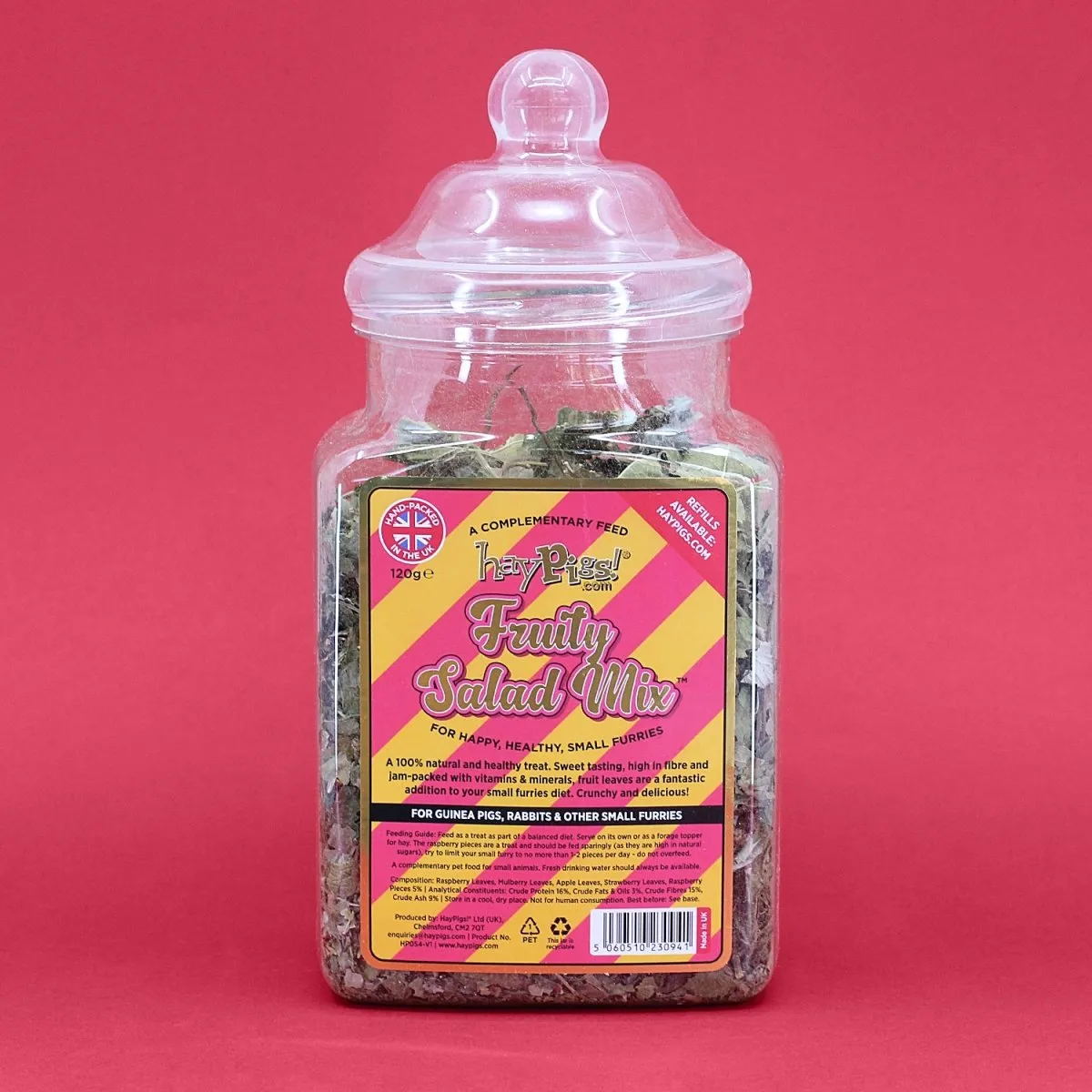 HayPigs Pig'n'Mix snackpotten 8 stuks collectors jars