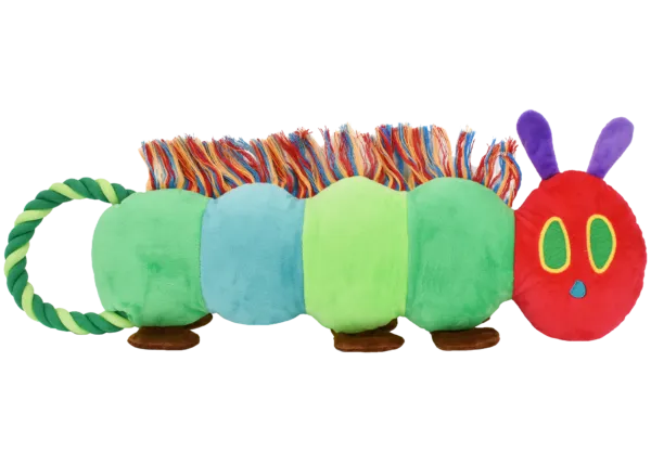 Nature First Rups hondenspeelgoed touw 40cm piep