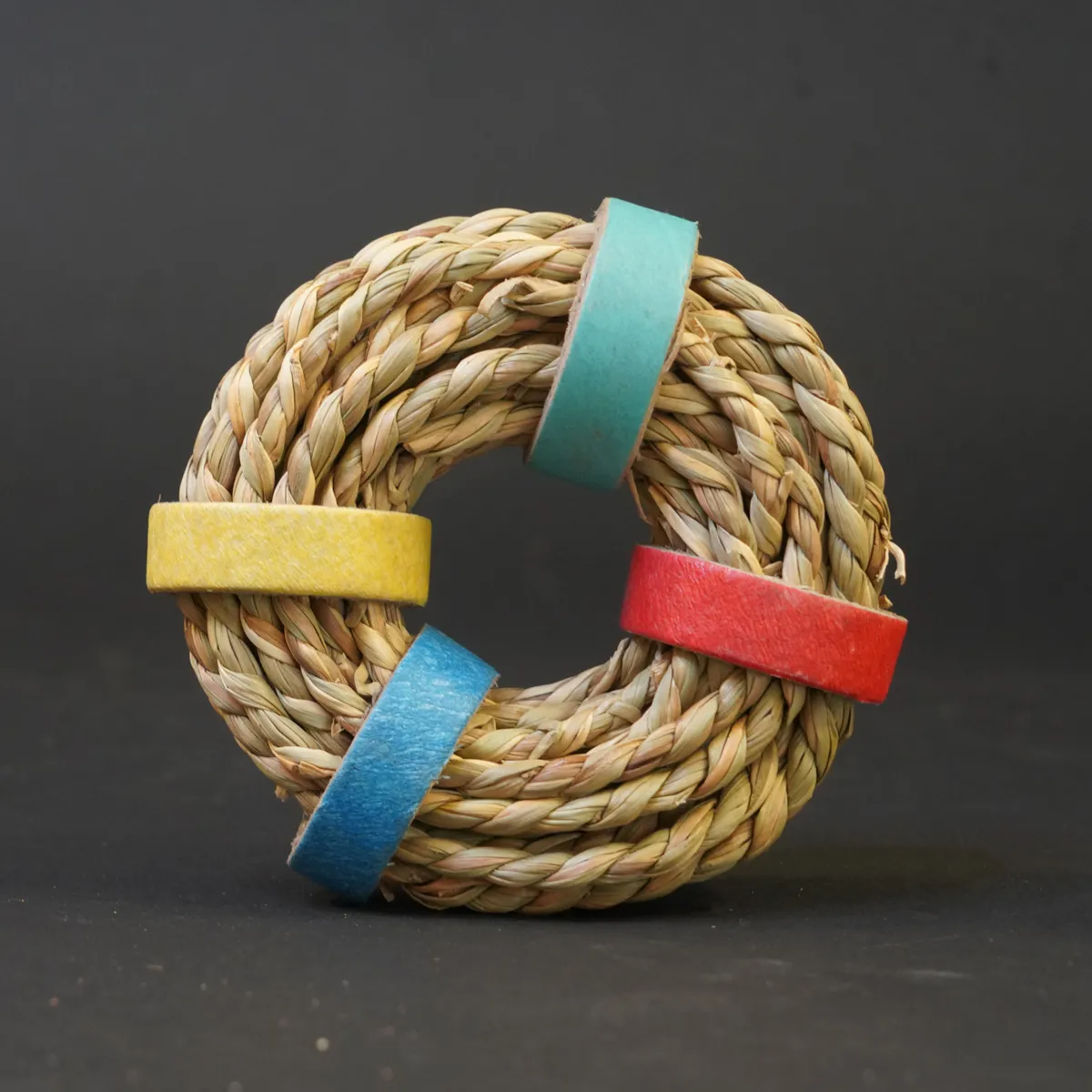 Jouw Cavia Seagrass Ring speelgoed zeegras ring natuurlijk