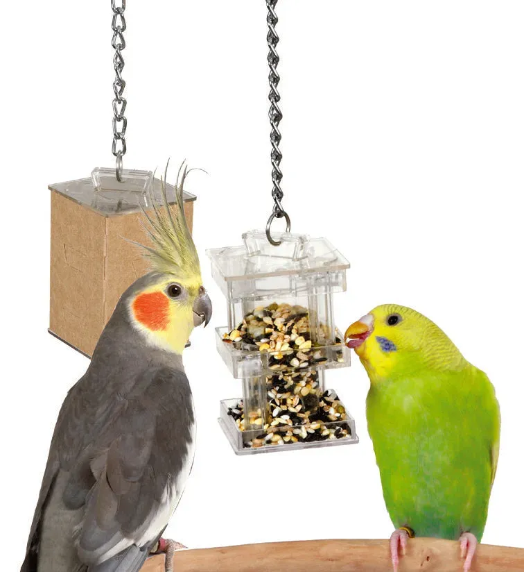 Natures Instinct Hide Away Foraging Feeder voerbak parkiet