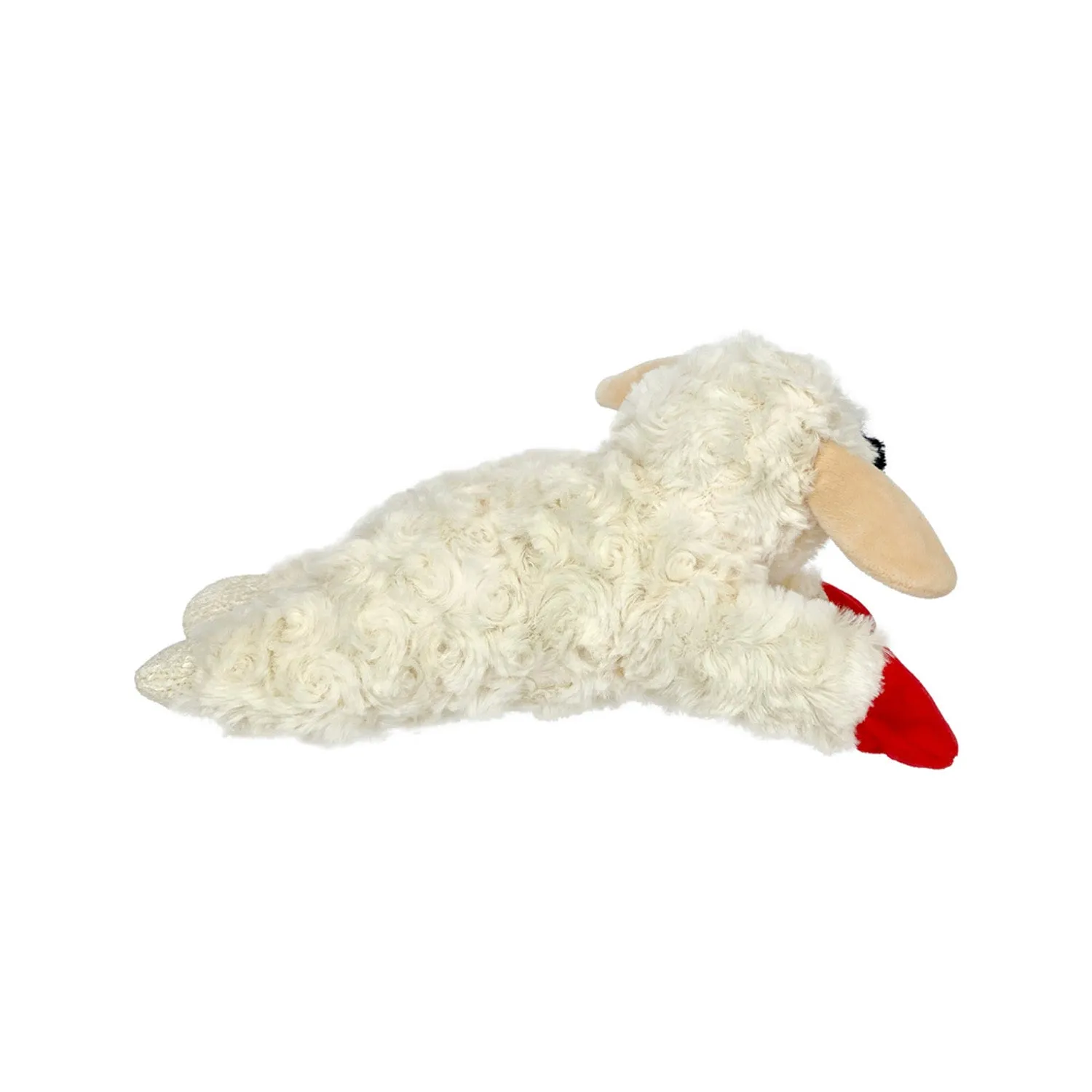 Nature First Lamb Chop hondenknuffel Medium zacht met pieper