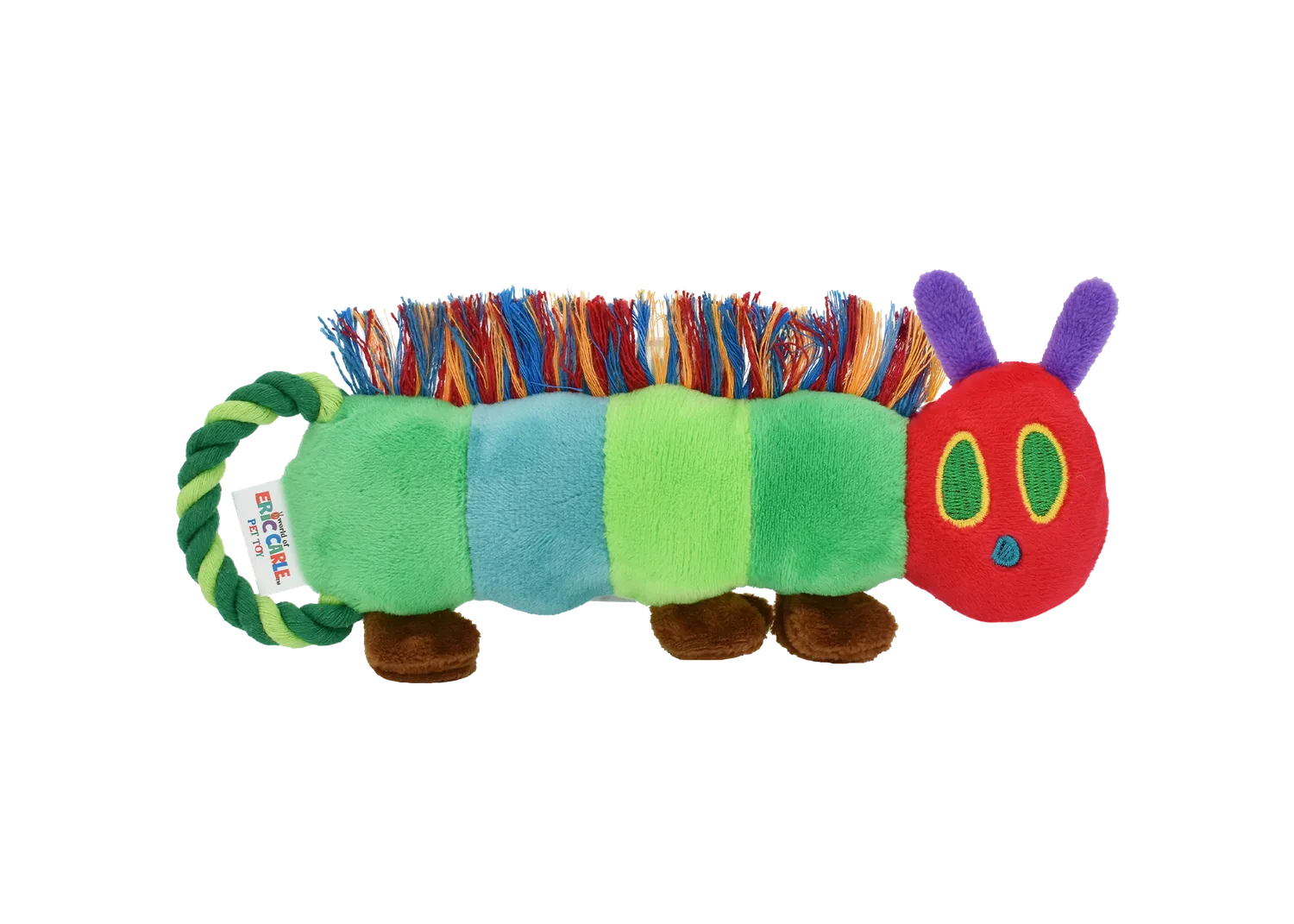 Nature First Rups hondenspeelgoed touw 40cm piep