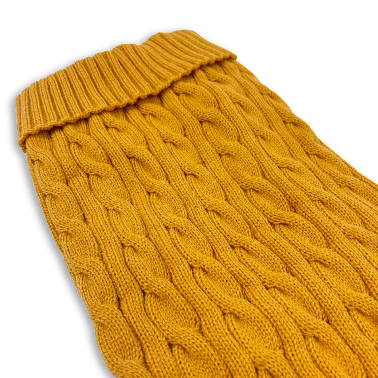 Nature First Charlton Cable Knit hondentrui gebreid
