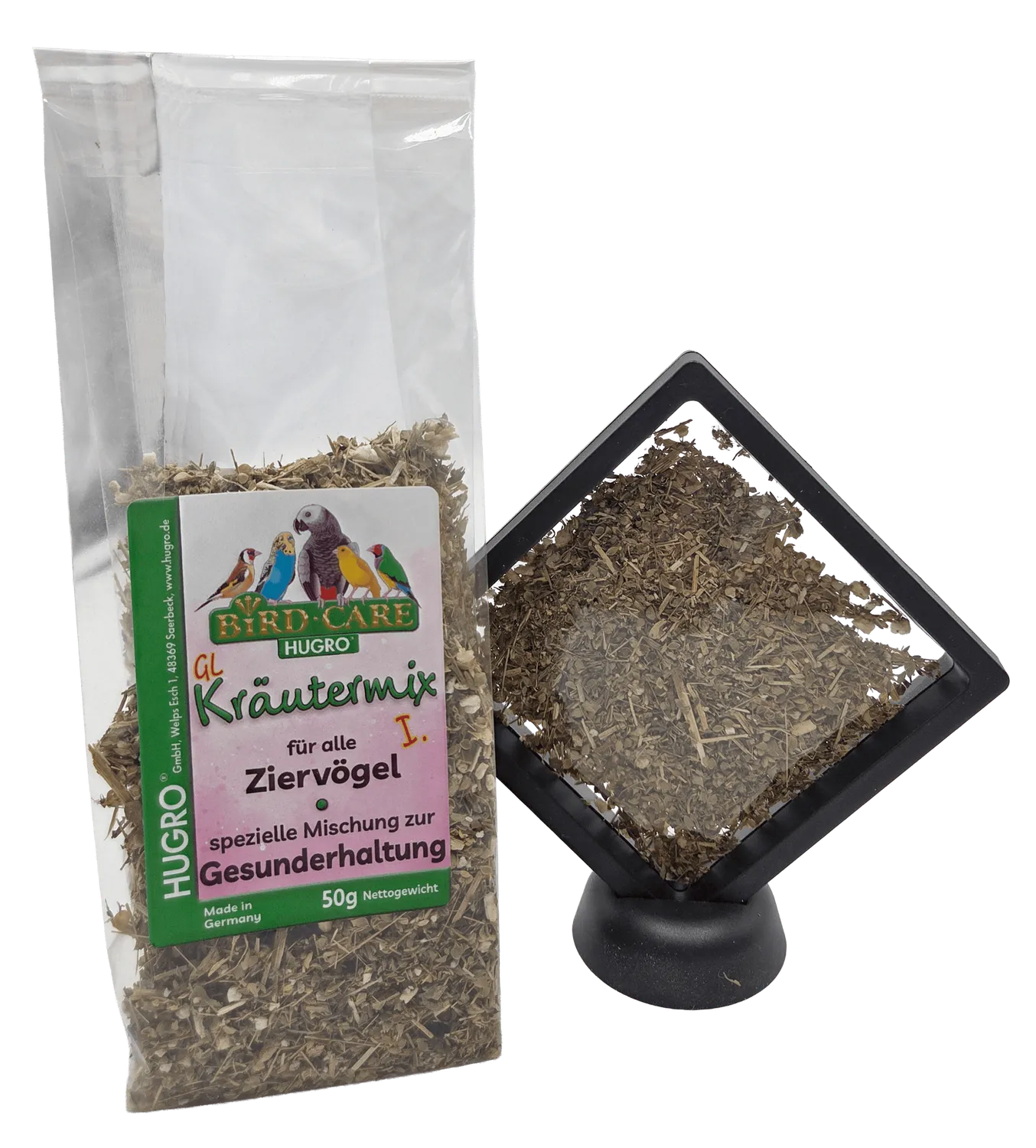 Bounty Paradise BirdCare kruiden- bloemenmix vogelvoer 4x50g