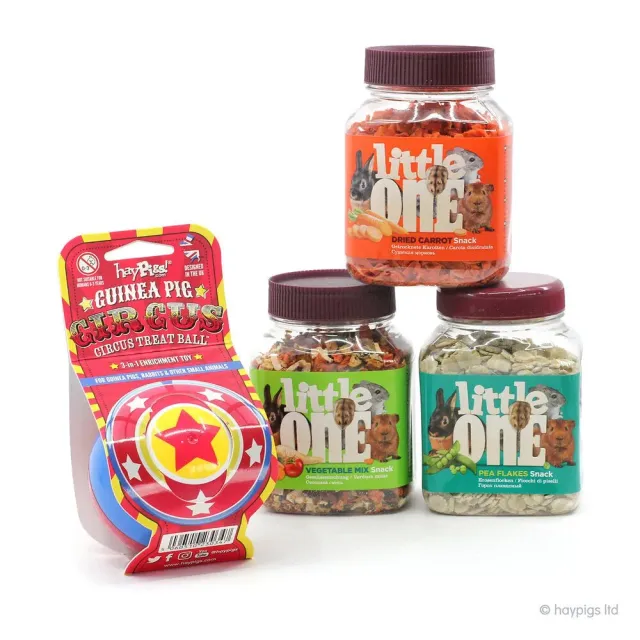HayPigs Circus Treat Ball traktatiebundel snacks