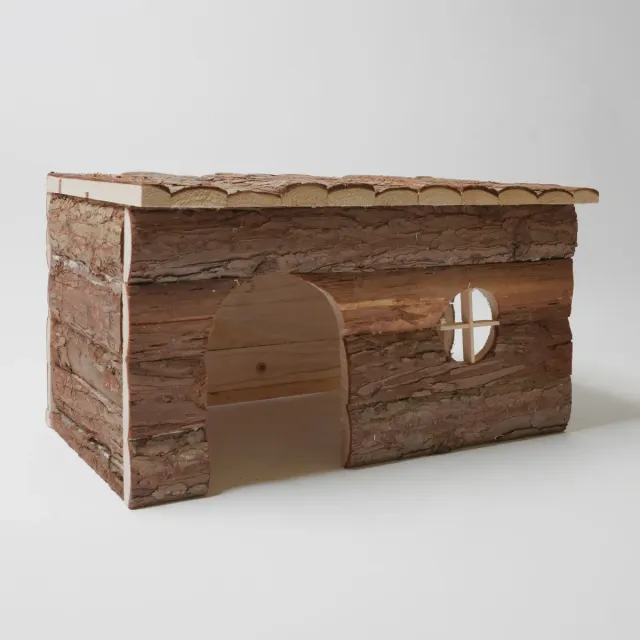 Jouw Konijn Originals Hide Chalet S schuilhuis hout harsvrij