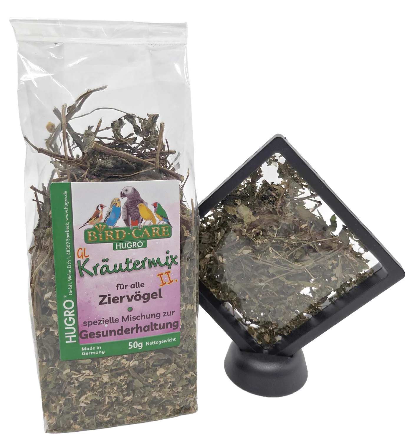 Bounty Paradise BirdCare kruiden- bloemenmix vogelvoer 4x50g
