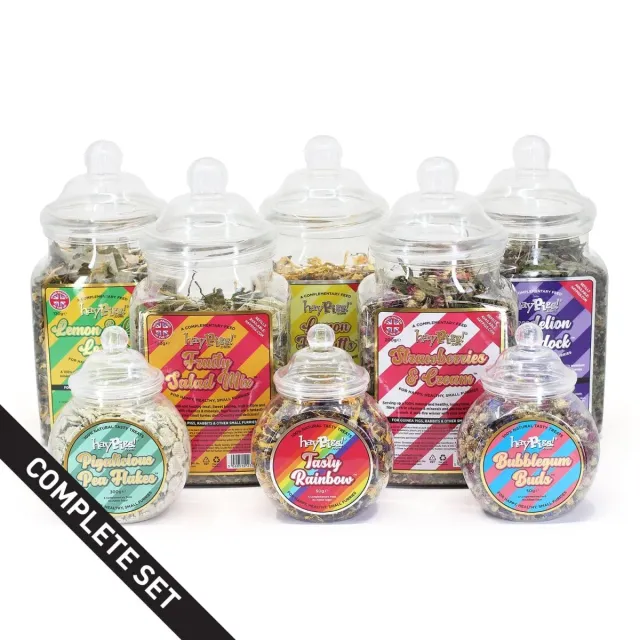 HayPigs Pig'n'Mix snackpotten 8 stuks collectors jars