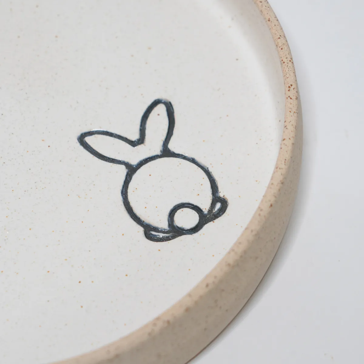 Jouw Konijn Originals Kruidenschaal Luna voerbakje S wit