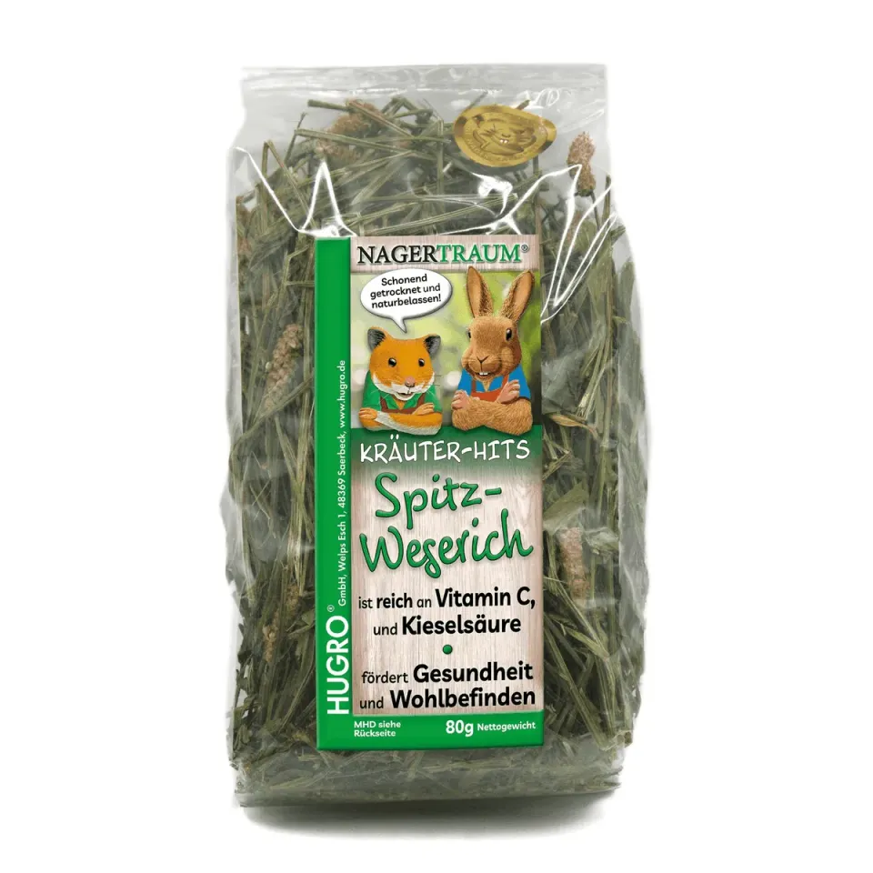 Bounty Paradise NT smalle weegbree gedroogd 80 gram vezelrijk
