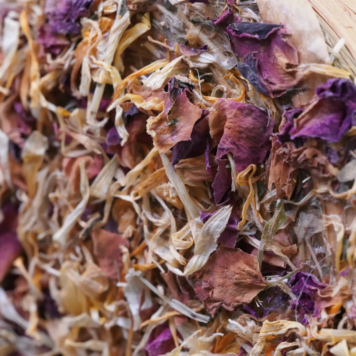 Hayroll Bloemenmix hooirol snack natuurlijk