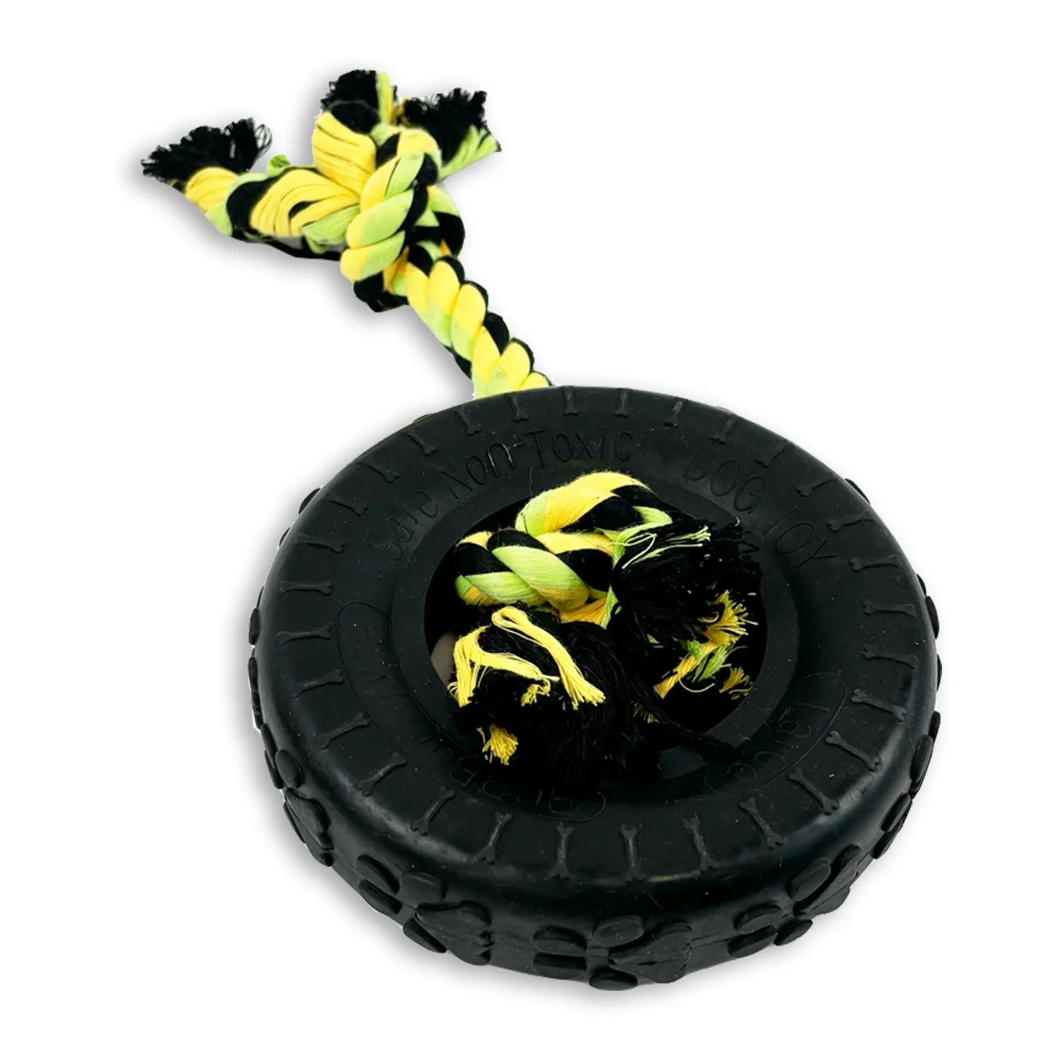 Nature First Grrrelli Tyre Tugger trekspeeltje hond rubber