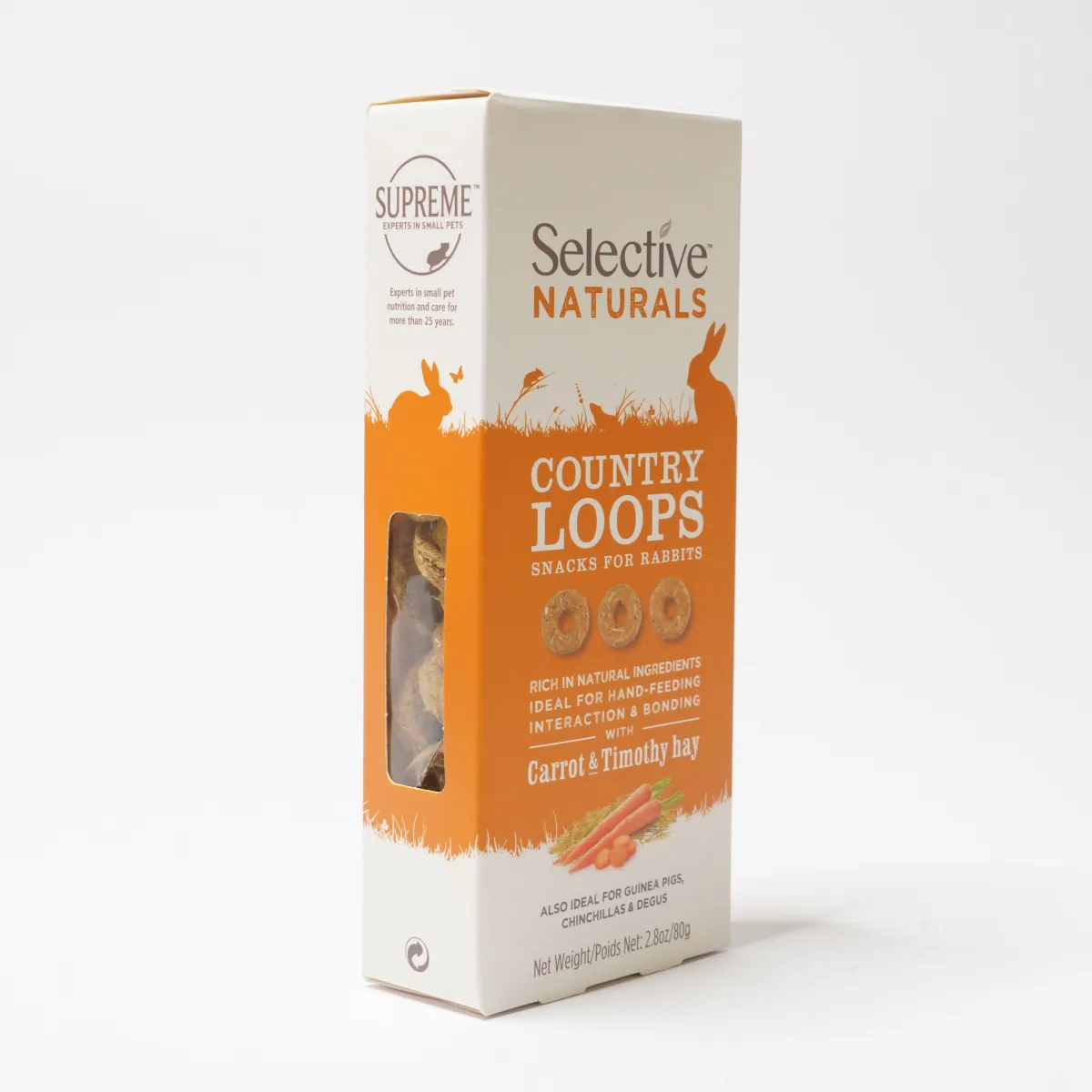 Jouw Konijn Originals Naturals Country Loops konijnensnack