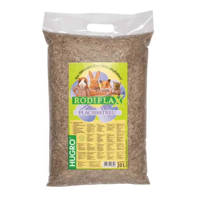 Bounty Paradise Rodiflax vlas bodembedekking 20 liter zacht