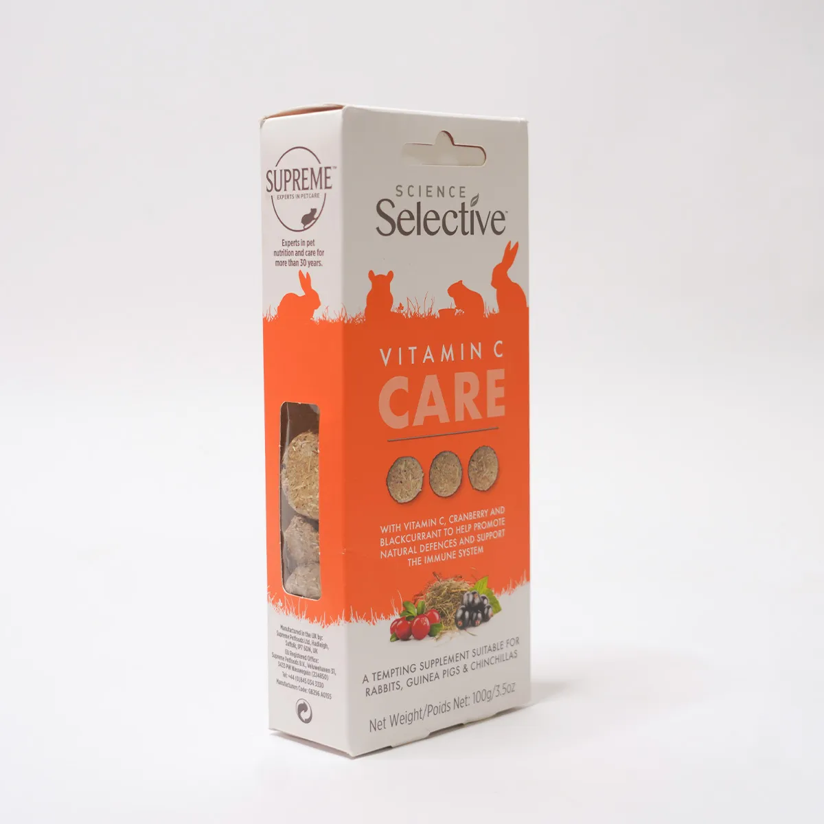 Jouw Konijn Originals Care treats vitamine C snack cranberry