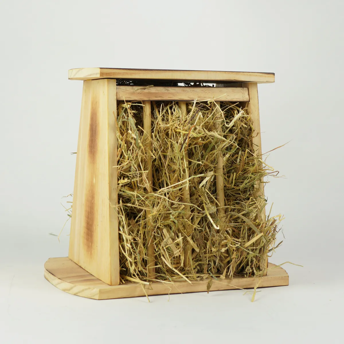 Jouw Konijn Originals Hay Stand Square hooiruif hout harsvrij