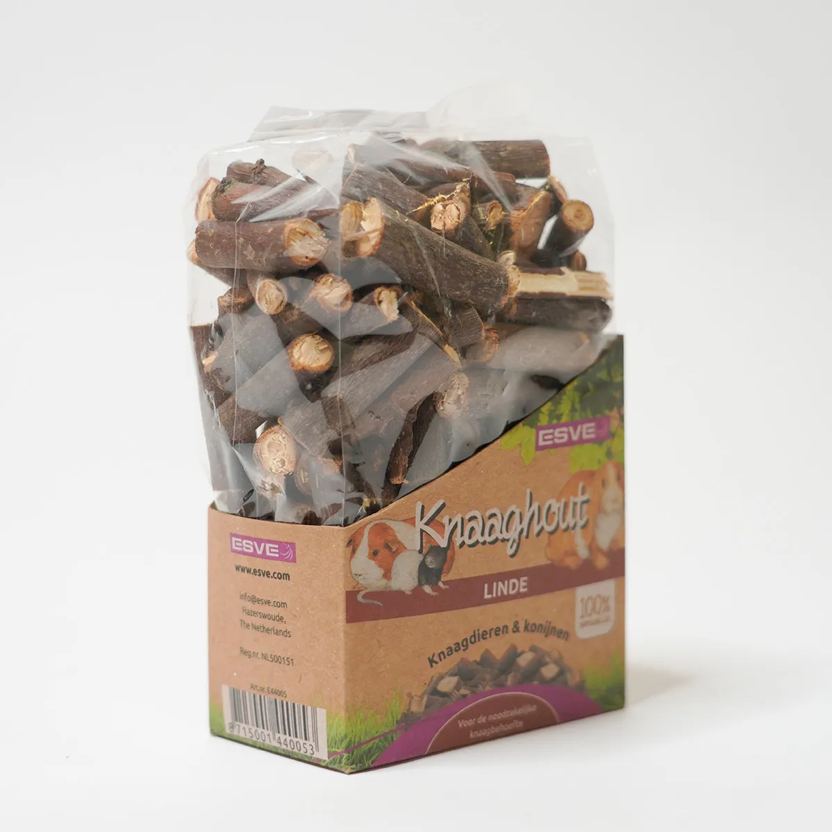 Jouw Konijn Originals Knabbelhout linde knaaghout natuurlijk