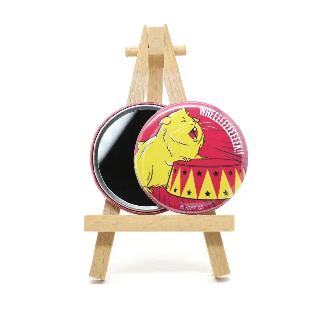 HayPigs Piggin Awesome Lion Pig zakspiegeltje glas