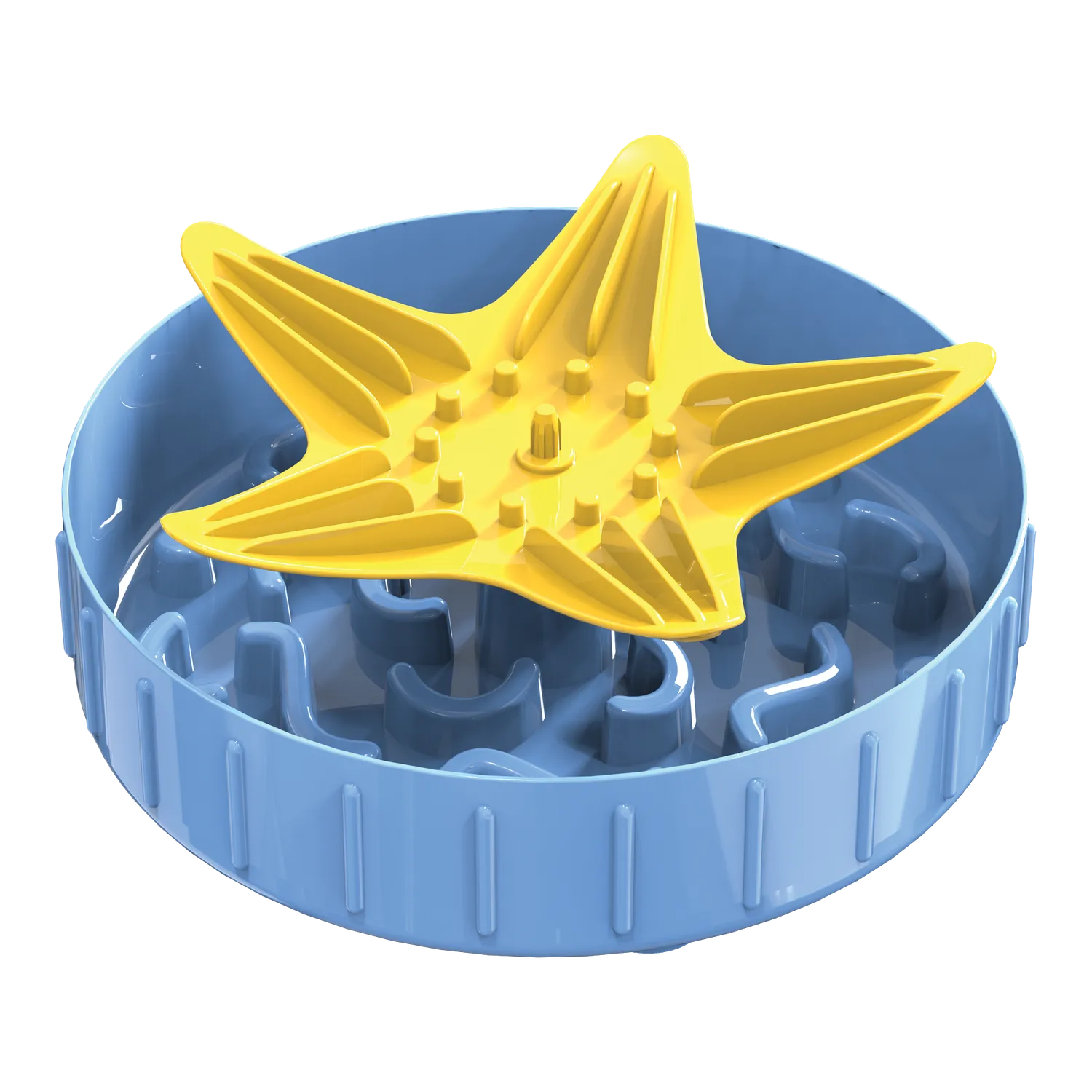 Nature First Star Slow Feeder voerbak anti-schrok ster