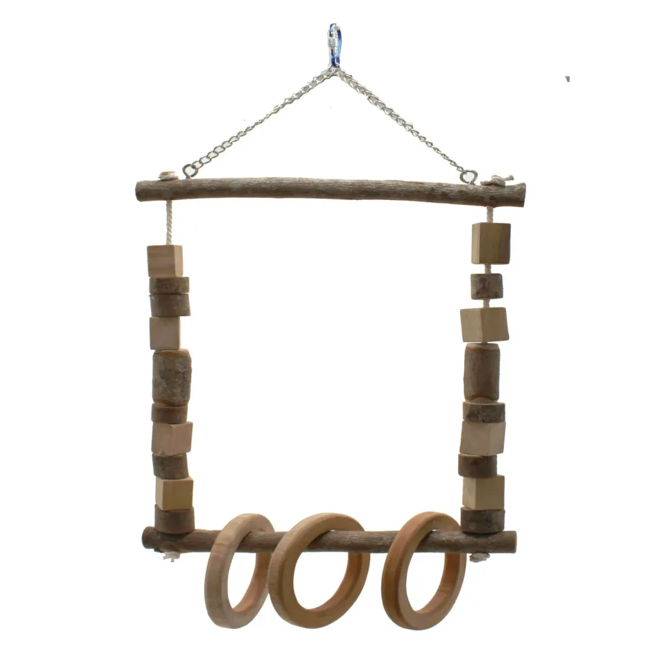 Bounty Paradise Lombok Toy Swing vogelschommel 30x60 cm hout