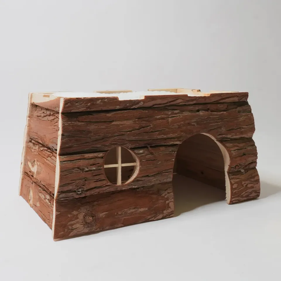 Jouw Konijn Originals Hide Cottage schuilhuis harsvrij hout