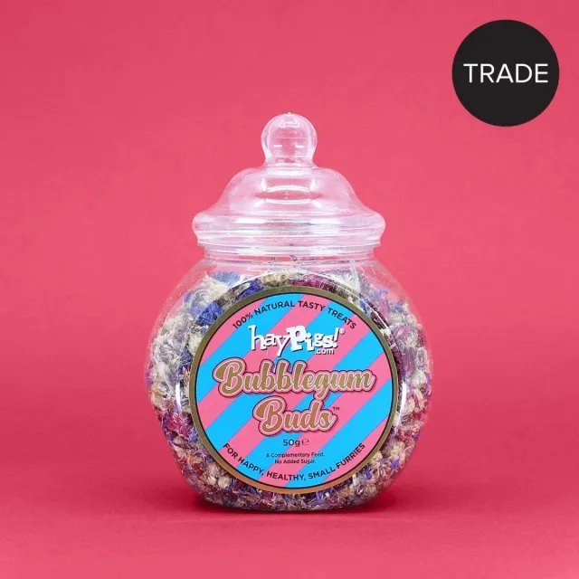 HayPigs Pig n Mix Bubblegum Buds snack 50g pot