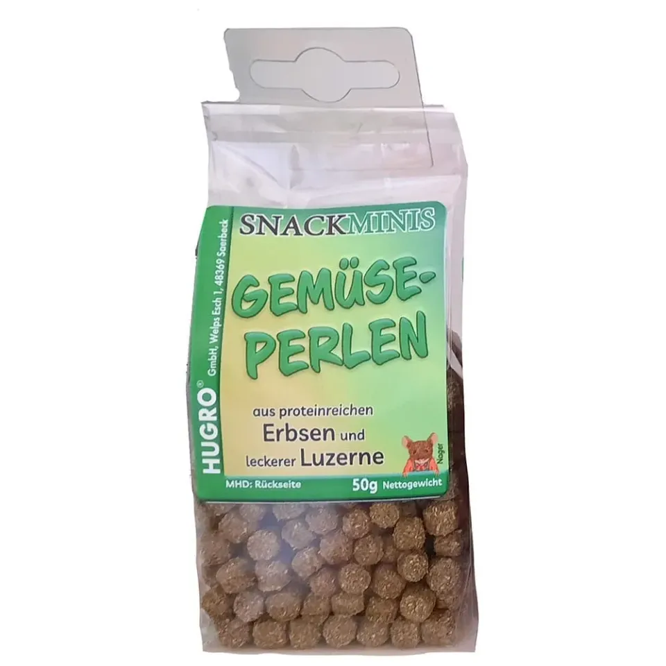 Bounty Paradise HM Gemüseperlen knaagdiersnack 50 gram erwt
