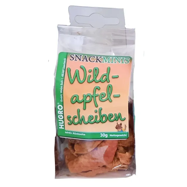 Bounty Paradise HM wildappel schijfjes snack 30 gr