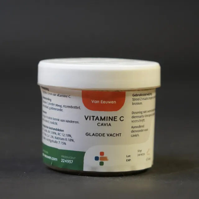 Jouw Cavia Vitamine C Gladde Vacht supplement