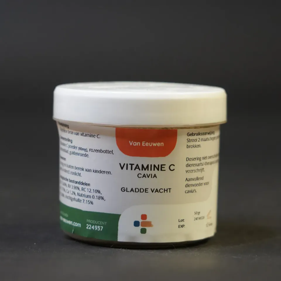 Jouw Cavia Vitamine C Gladde Vacht supplement