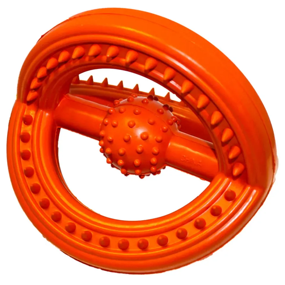 Nature First Frame Ball hondenbal rubber open frame