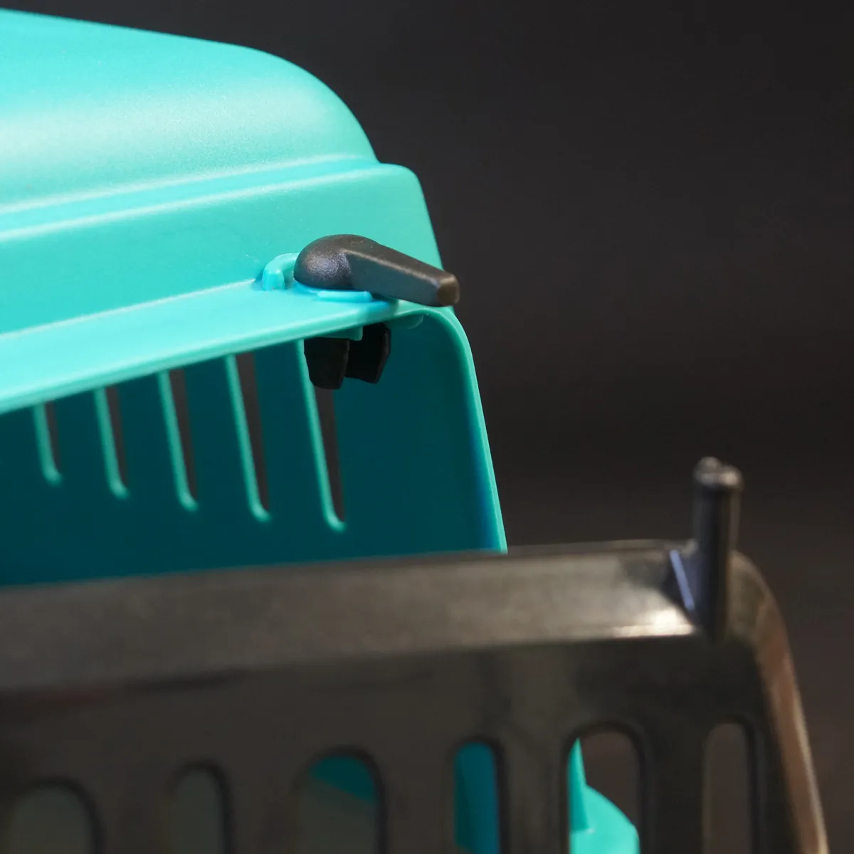 Jouw Cavia Reismand XS vervoersbox grijs turquoise