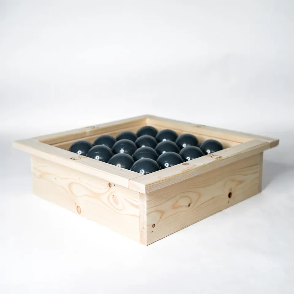 Jouw Konijn Originals Ballenbak konijn hout handgemaakt