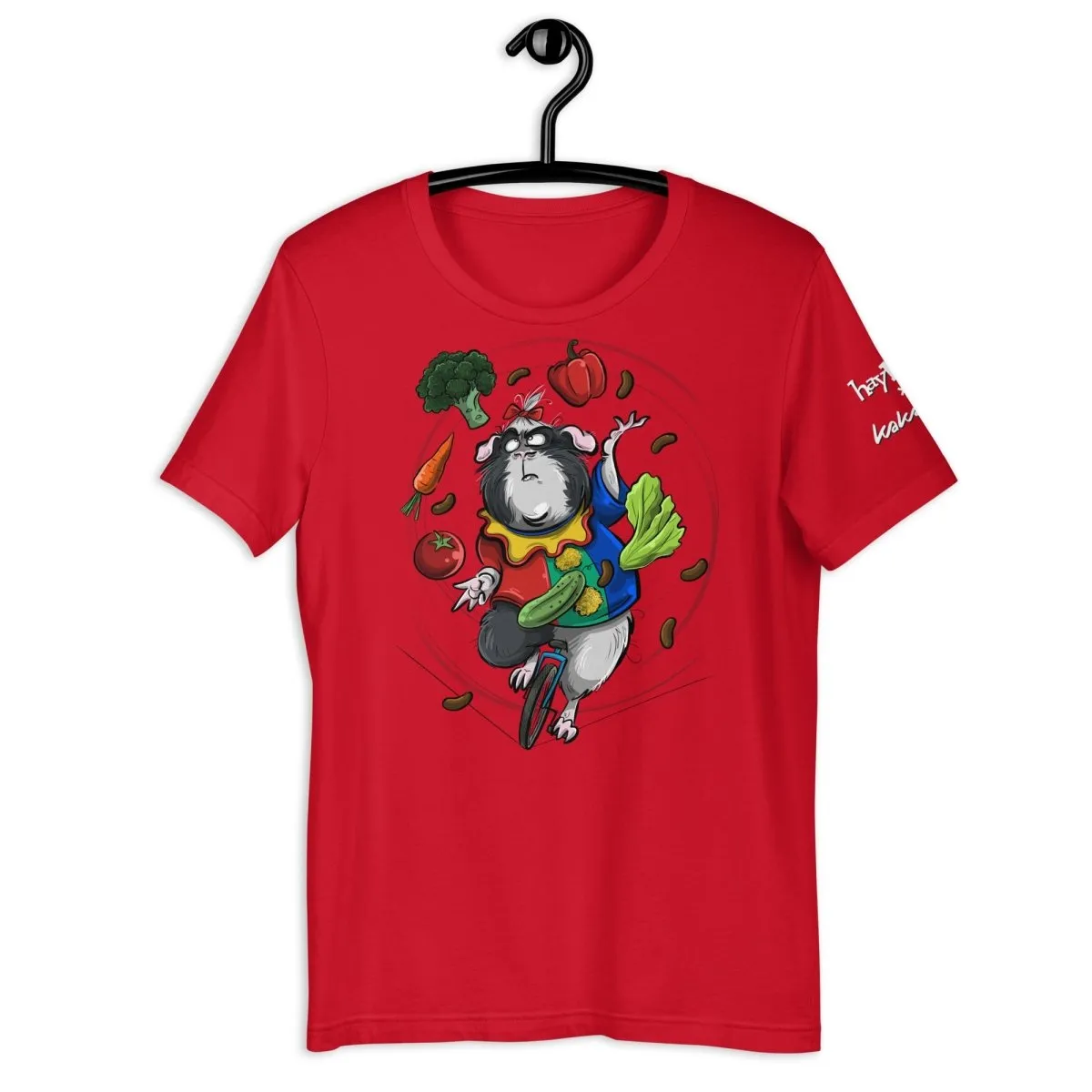 HayPigs Juggling Life T-shirt cavia unisex katoen jongleren