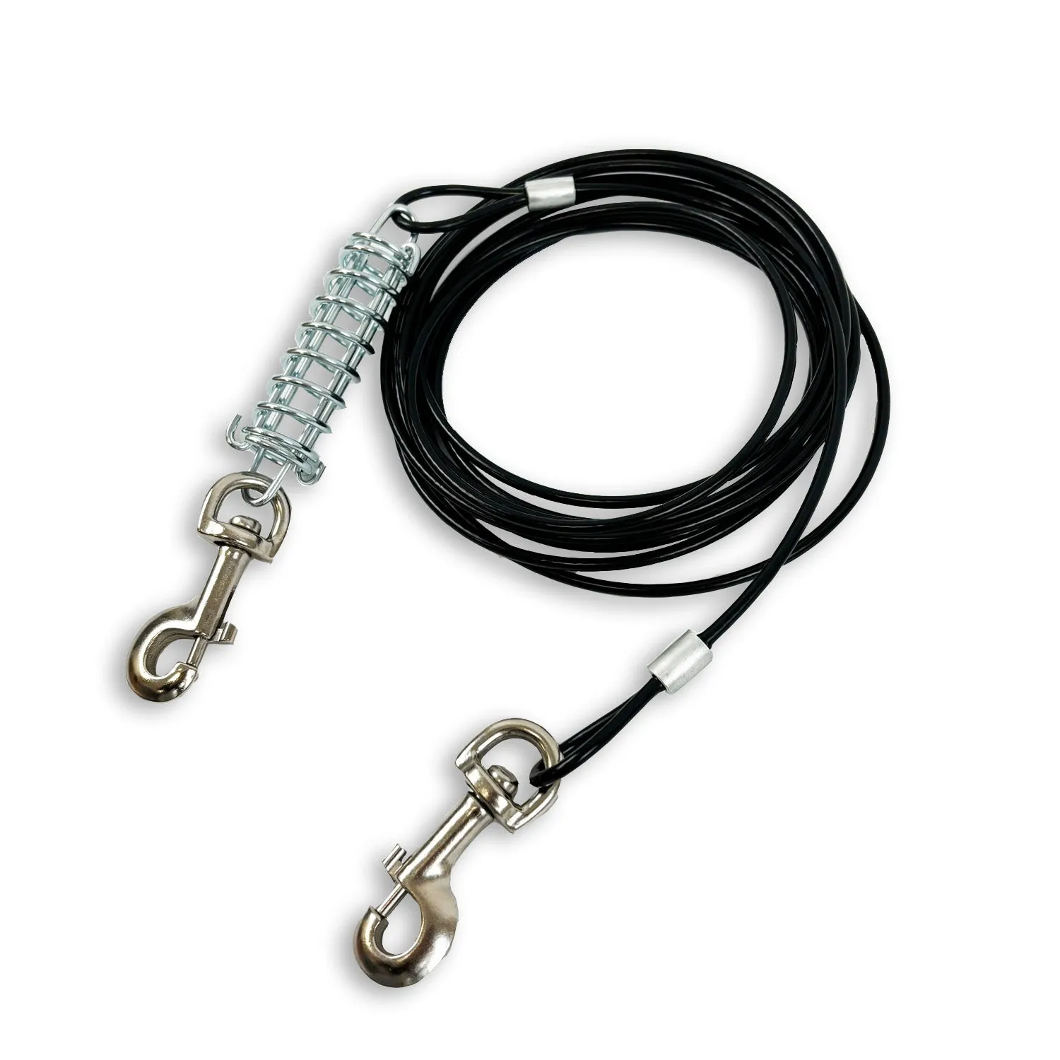 Nature First Tie Out Cable aanlijnkabel 4,7 m staal