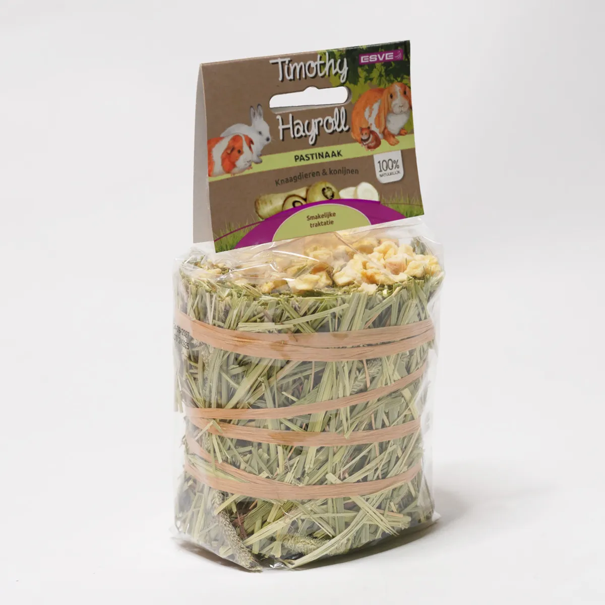 Jouw Konijn Originals Hay Cake Pastinaak hooisnack actief